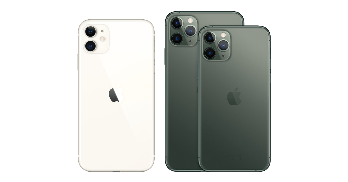 compare iPhone 11 models